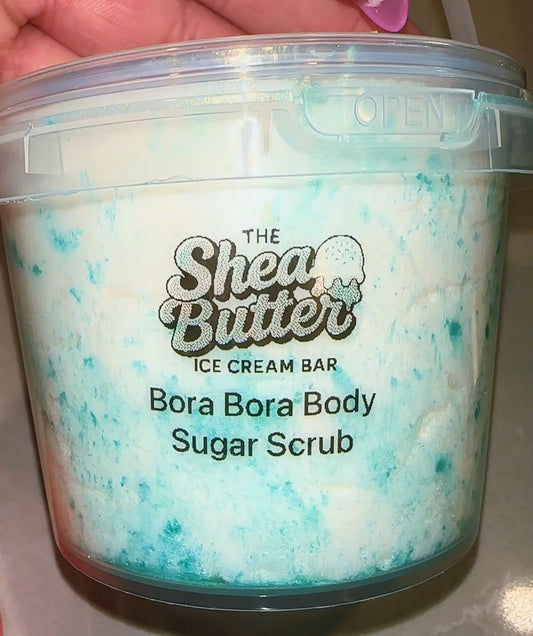 10oz Body Sugar Scrub Tote buckets